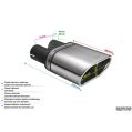 Uniwersalna końcówka tłumika owalna 145×75mm długość 140mm średnica montażowa 50mm N3-21-1*/50 271,01 zł-2