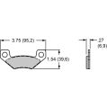 Zacisk hamulcowy 1 tłoczkowy Wilwood 120-17015 Electric Parking Brake lewy czerwony WIL-120-17015-RD 2 019,00 zł-2