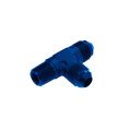 Adapter Trójnik Męski/Męski/Męski AN6 - AN6 - 1/4 NPT Niebieski KP99066-N 67,99 zł-2
