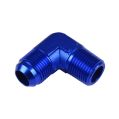 AN10-3/8 NPT 90'  Nypel adapter męsko-męski Niebieski KP9043-10-06-N 42,00 zł-1