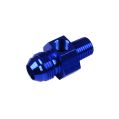 AN6 3/8 NPT Nypel adapter z wejściem na czujnik 1/8 NPT Niebieski KP9027-06-06-N 33,90 zł-1