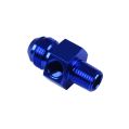 AN6 3/8 NPT Nypel adapter z wejściem na czujnik 1/8 NPT Niebieski KP9027-06-06-N 33,90 zł-2