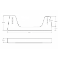 Mocowanie boczne fotela kubełkowego FMIC.Pro aluminiowe 400 × 125 mm FP-ASM-01 300,00 zł-4