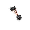 Bulkhead Harness Internal Universal triple Walbro GSS342 Pump Radium Engineering USA-RAD-17-0027 439,00 zł-1