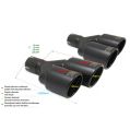 Uniwersalna końcówka tłumika okrągła 100mm długość 200/180mm średnica montażowa 65mm NBL2-101RSL*/65 426,99 zł-2