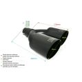 Uniwersalna końcówka tłumika okrągła 80mm długość 280mm średnica montażowa 55mm NBL2-08-1P/55 327,00 zł-2