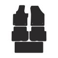 Dywaniki welurowe Premium FMIC Performance VW Touran 2003-2010 wersja 7 osobowa stopery owalne VW34-F4H00500 199,00 zł-6