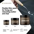 Leather Expert Leather Filler Black czarna elastyczna szpachla do naprawy ubytków i pęknięć w skórze 25ml LE-030 35,01 zł-3