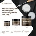 Leather Expert Leather Filler White biała elastyczna szpachla do naprawy ubytków i pęknięć w skórze 50ml LE-034 50,00 zł-3
