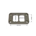 Flansza wydechowa kolektora nierdzewna SS304 T3 twin scroll FL-T3TS 57,00 zł-4