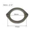 Flansza wydechowa nierdzewna SS304 54mm FMIC.EU - 2 otwory FL-2B-54MM 57,00 zł-3