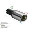 Uniwersalna końcówka tłumika prostokątna 80×65mm długość 120mm średnica montażowa 55mm N1-12-1/55 189,00 zł-2