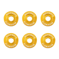 Ozdobne śrubki i podkładki Mishimoto Fender Washer Kit małe złote MMFW-SM-6GD 85,01 zł-2