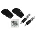 JRspec Płaskie Zapinki Maski - srebrne JRSPEC-QR-03-S 135,00 zł-2