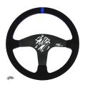 Kierownica sportowa FMIC.Pro Classic zamszowa 350mm odsadzenie 33mm niebieska FP-WHEEL-003 389,98 zł-2