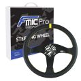Kierownica sportowa FMIC.Pro Classic skórzana 350mm odsadzenie 33mm żółta FP-WHEEL-004 450,00 zł-1