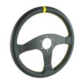 Kierownica sportowa FMIC.Pro Classic skórzana 350mm odsadzenie 33mm żółta FP-WHEEL-004 450,00 zł-6