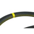 Kierownica sportowa FMIC.Pro Classic skórzana 350mm odsadzenie 33mm żółta FP-WHEEL-004 450,00 zł-5