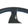 Kierownica sportowa FMIC.Pro Classic skórzana 350mm odsadzenie 33mm niebieska FP-WHEEL-006 450,00 zł-4