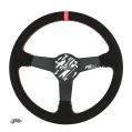 Kierownica sportowa FMIC.Pro Track zamszowa 350mm odsadzenie 33mm czerwona FP-WHEEL-008 389,98 zł-2