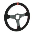 Kierownica sportowa FMIC.Pro Track zamszowa 350mm odsadzenie 33mm czerwona FP-WHEEL-008 389,98 zł-3