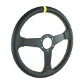 Kierownica sportowa FMIC.Pro Track skórzana 350mm odsadzenie 33mm żółta FP-WHEEL-010 450,00 zł-6