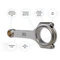 Korbowody H-Beam Billet K1, Mitsubishi 4G63 / 4G64 Dł. 162 Pin 22mm K1-032CJ17162 2 449,00 zł-3