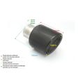 Uniwersalna końcówka tłumika okrągła 100mm długość 160mm średnica montażowa 60mm N1-100CZ/60 864,00 zł-2