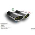 Uniwersalna końcówka tłumika owalna 95×65mm długość 120mm średnica montażowa 60mm N1-57P*/60 150,99 zł-2