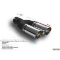 Uniwersalna końcówka tłumika okrągła 60mm długość 220mm średnica montażowa 55mm N2-05*/55 206,00 zł-2