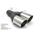 Uniwersalna końcówka tłumika okrągła 80mm długość 210mm średnica montażowa 65mm N2-08-1*/65 301,01 zł-2
