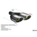 Uniwersalna końcówka tłumika owalna 120×80mm długość 250mm średnica montażowa 50mm N2-27L/50 454,01 zł-2