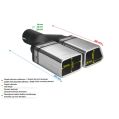 Uniwersalna końcówka tłumika specjalna 86×54mm długość 200mm średnica montażowa 50mm N2-45P*/50 286,00 zł-2