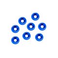 Ozdobne śrubki i podkładki JRspec Fender Washer niebieskie JRSPEC-FW-6MM-N 22,00 zł-4