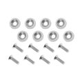 Ozdobne śrubki i podkładki JRspec Fender Washer srebrne JRSPEC-FW-6MM-S 22,00 zł-1