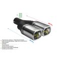Uniwersalna końcówka tłumika prostokątna 80×65mm długość 200mm średnica montażowa 45mm N2-12-1/45 394,01 zł-2