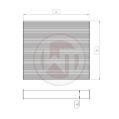 Radiator core Wagner Tuning 240x251x52 WT-004001007-001 898,99 zł-1