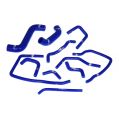 Zestaw Przewodów Silikonowych do Układu Chłodzenia FMIC.EU Subaru Impreza WRX STI GDA GDB EJ20 EJ25 2002-2007 FMIC-2803C 499,00 zł-1
