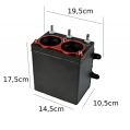 Swirl pot z gniazdem na dwie pompy 2l TNKFMIC-POMP2-2 389,00 zł-4