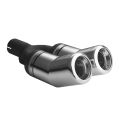 Uniwersalna końcówka tłumika okrągła 80mm długość 260mm średnica montażowa 50mm N2-13-1/50 362,00 zł-1