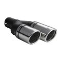 Uniwersalna końcówka tłumika okrągła 90mm długość 225/205mm średnica montażowa 50mm N2-90RSL/50 378,00 zł-1