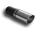 Uniwersalna końcówka tłumika okrągła 60mm długość 140mm średnica montażowa 45mm N1-05*/45 92,00 zł-1