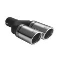 Uniwersalna końcówka tłumika okrągła 70mm długość 200mm średnica montażowa 60mm N2-70RS/60 332,00 zł-1