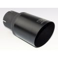Uniwersalna końcówka tłumika okrągła 90mm długość 120mm średnica montażowa 65mm NBL1-90-1*/65 245,00 zł-1