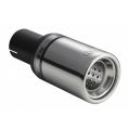 Uniwersalna końcówka tłumika okrągła 80mm długość 120mm średnica montażowa 45mm N1-07/45 160,99 zł-1