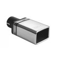 Uniwersalna końcówka tłumika prostokątna 82×54mm długość 120mm średnica montażowa 50mm N1-44*/50 143,00 zł-1