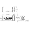 Wilwood 260-15366 Złoty aluminiowy zawór ciśnieniowy hamulca resztkowego 4 PSI USA-WIL-260-15366 135,15 zł-2