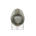 Wzmocniony łącznik elastyczny wydechu 76mm długość 150mm EXH-CON-STR-76-150 115,01 zł-3
