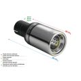 Uniwersalna końcówka tłumika okrągła 80mm długość 200mm średnica montażowa 50mm N1-07D/50 195,00 zł-2