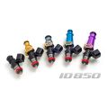 Zestaw 4 wtryskiwaczy paliwa Injector Dynamics 850cc/min, Audi / VW 1.8T 2.0T / BMW E30 M3 88-91 / Mazda Miata MX-5 06-14 / Nissan 200SX S13 S14 S15 SR20DET / Toyota MR-2 3S-GTE 90-96 / Celica 3S-GTE 89-99 60mm / 14mm (purple) 850.60.14.14.4 2 549,00 zł-1